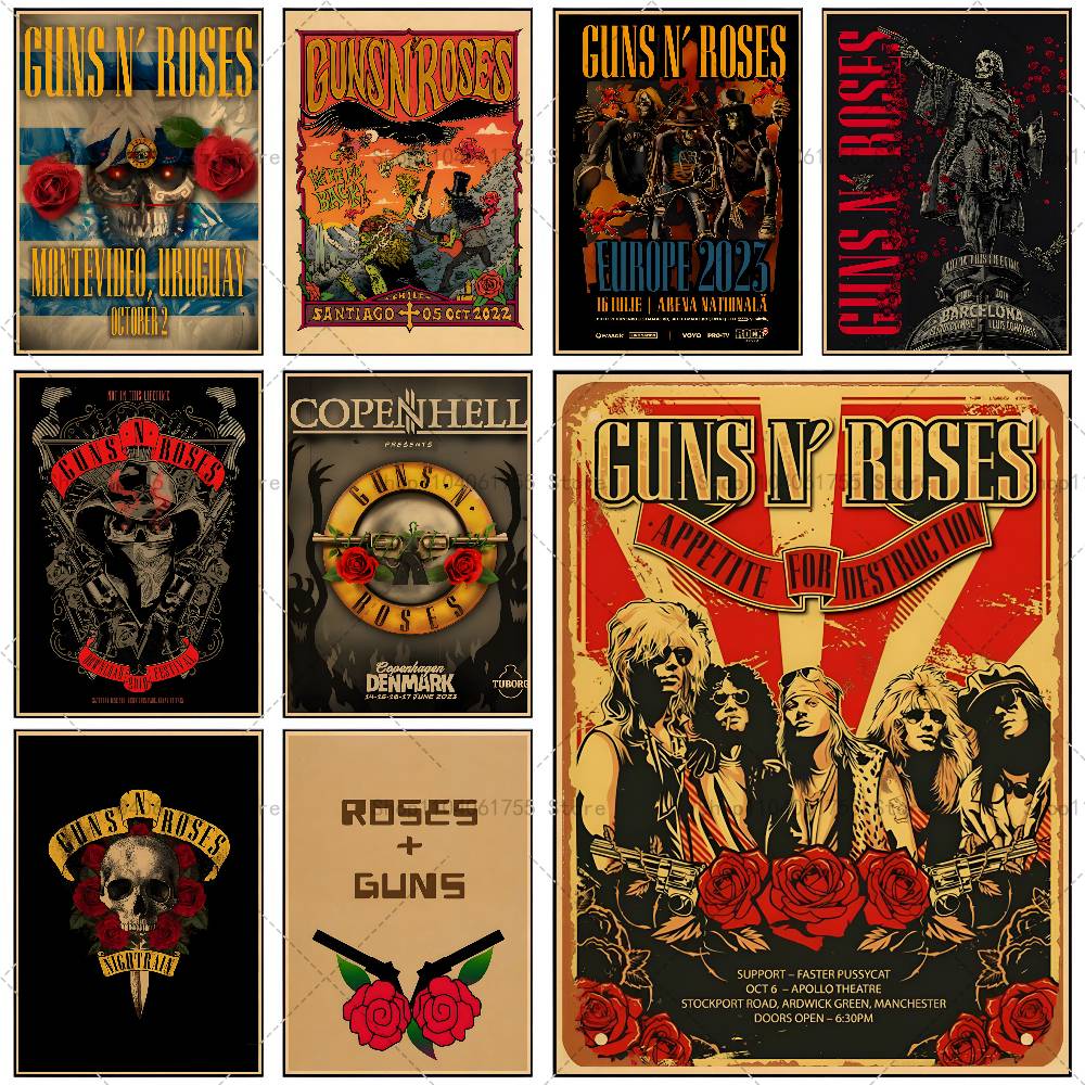Musical Instrument Poster - Póster de la banda de rock