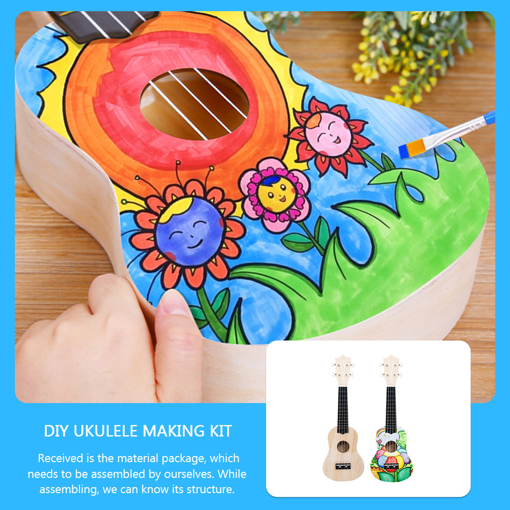 Musical Instrument Diy For Kids - 1 Juego de Kit de ukelele