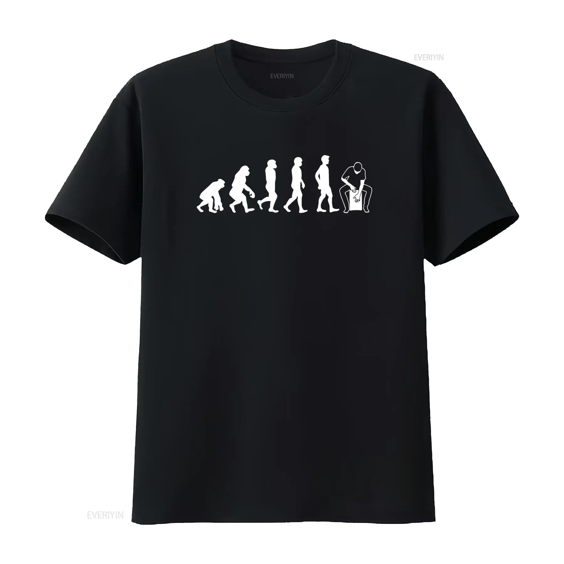 Cajon Box Drum - Camiseta Evolutionary Cajon Drum Box Player