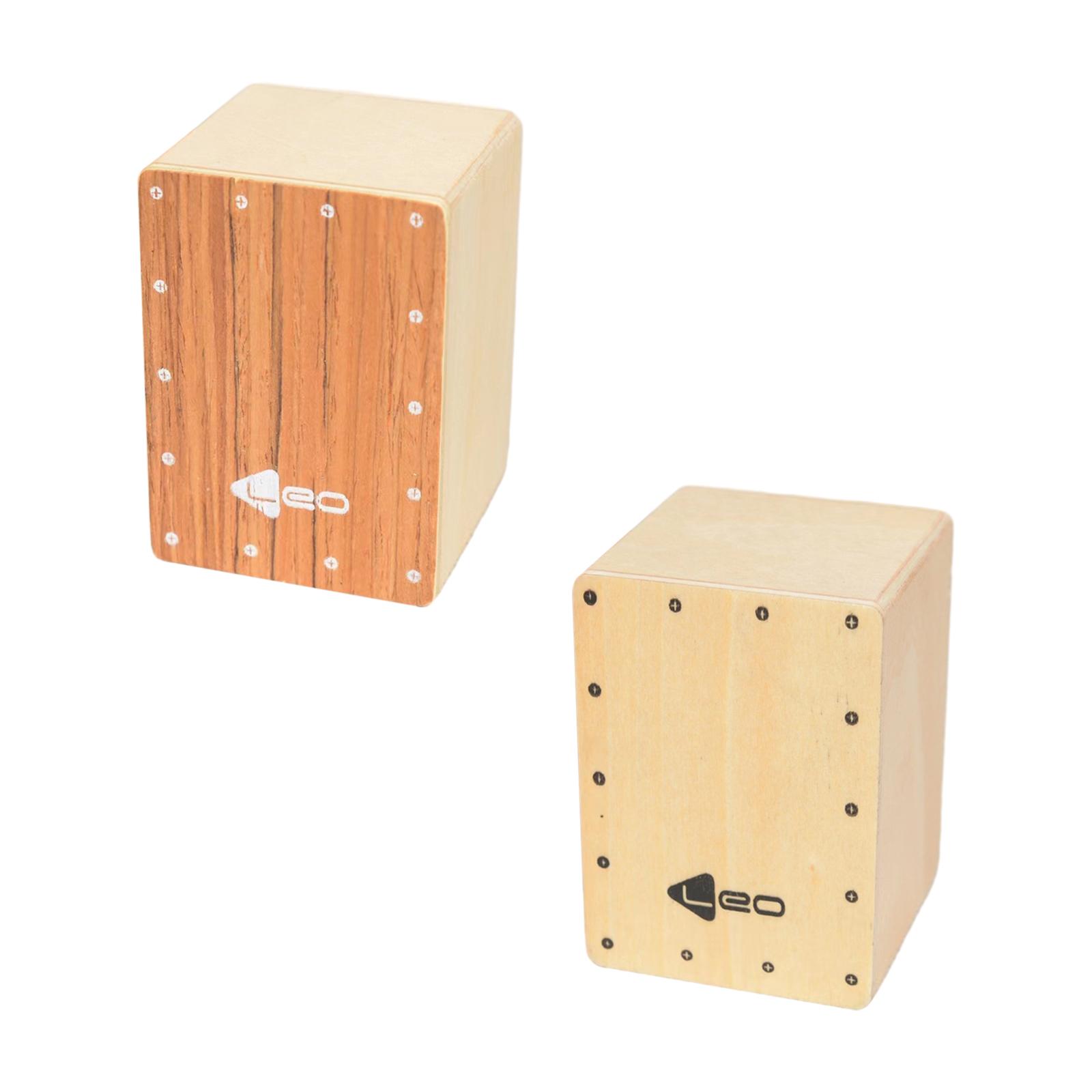 Cajon Box Drum - Tambor de Percusión de Madera Ligero,