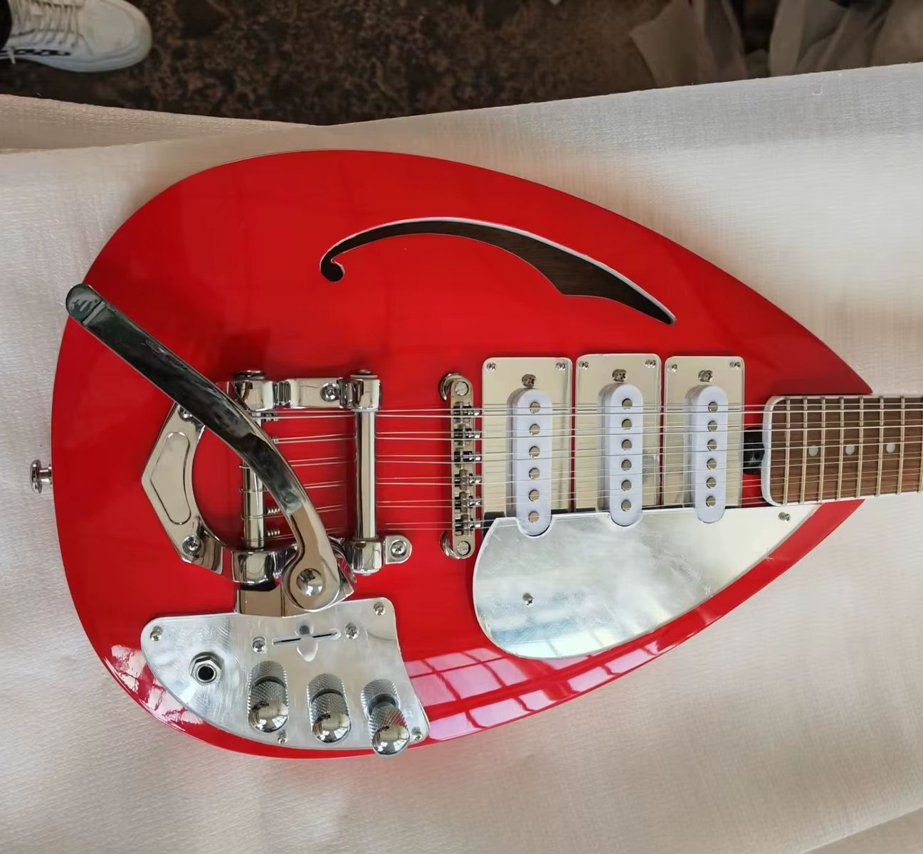 Dobro Resonator Guitar - Guitarra Eléctrica de 12 Cuerdas Estilo