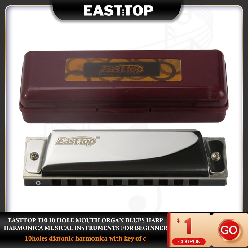 Musical Instruments Names - EASTTOP-instrumento Musical T10 para principiantes, armónica