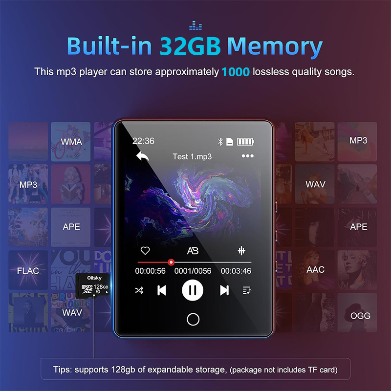 Reproductor MP3 con pantalla t - Musical Instrument Image reseña y precio