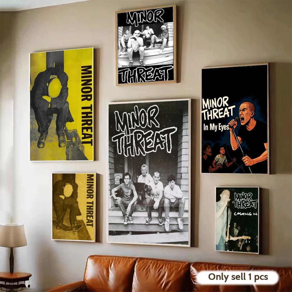 Póster de la banda de rock M-M - Musical Instrument Poster reseña y precio