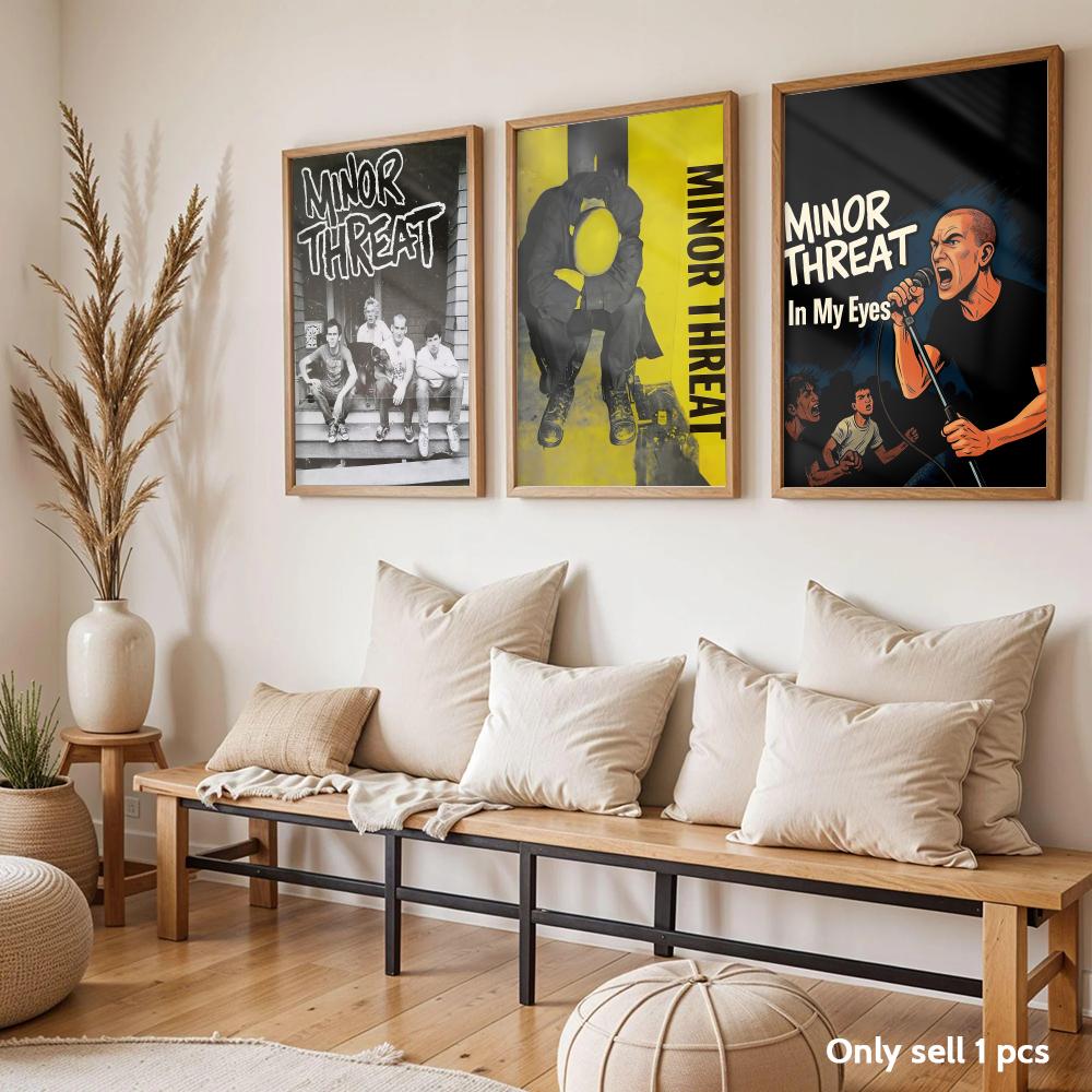 Póster de la banda de rock M-M - Musical Instrument Poster reseña y precio