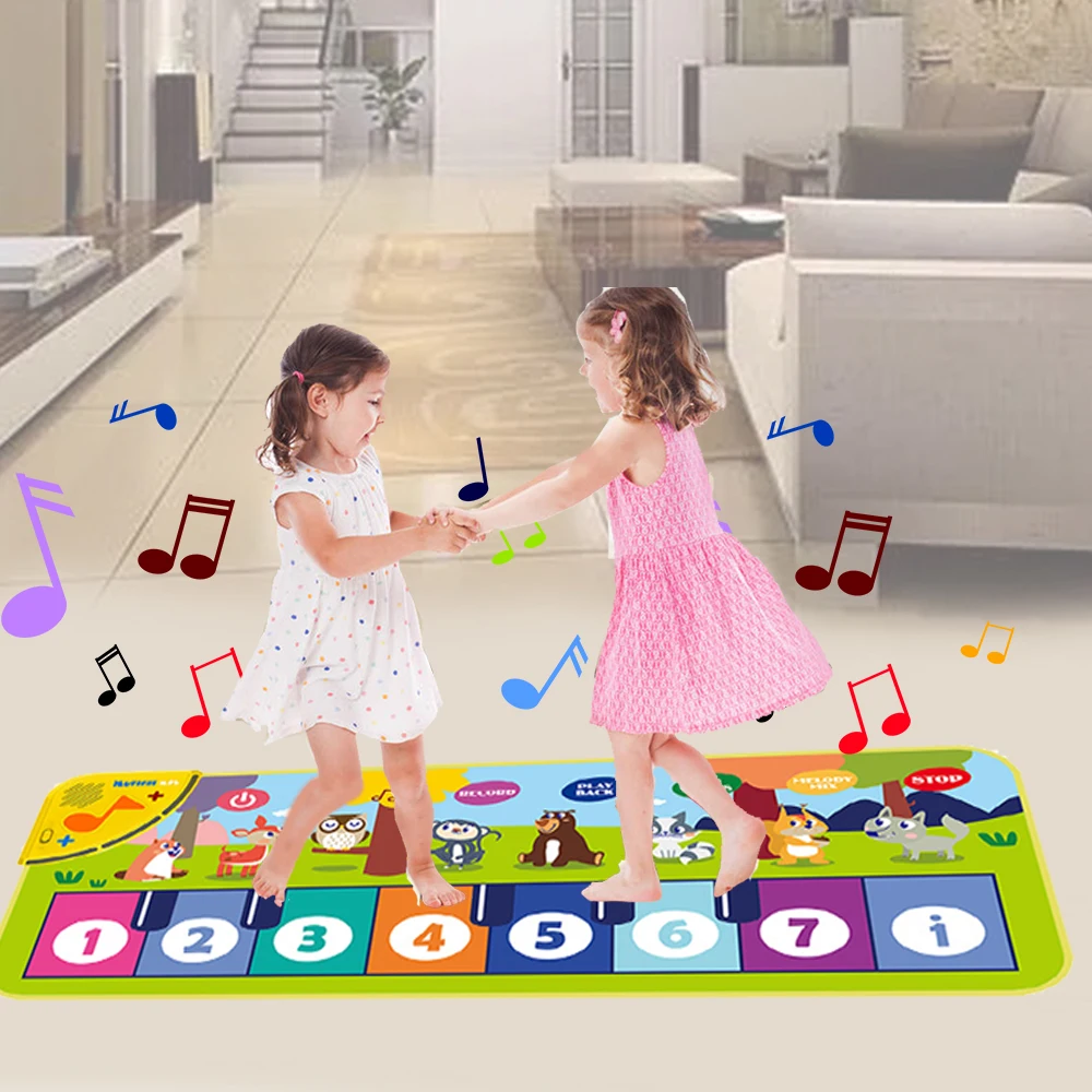 Estera de Piano para niños peq - Musical Instruments Names reseña y precio