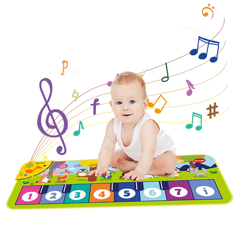 Estera de Piano para niños peq - Musical Instruments Names reseña y precio