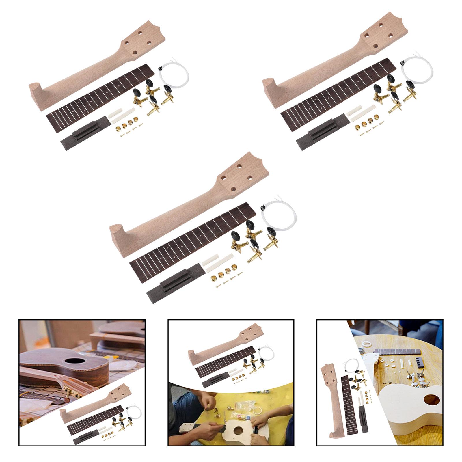 Kit de ukelele DIY con puente  - Musical Instrument Diy For Kids reseña y precio