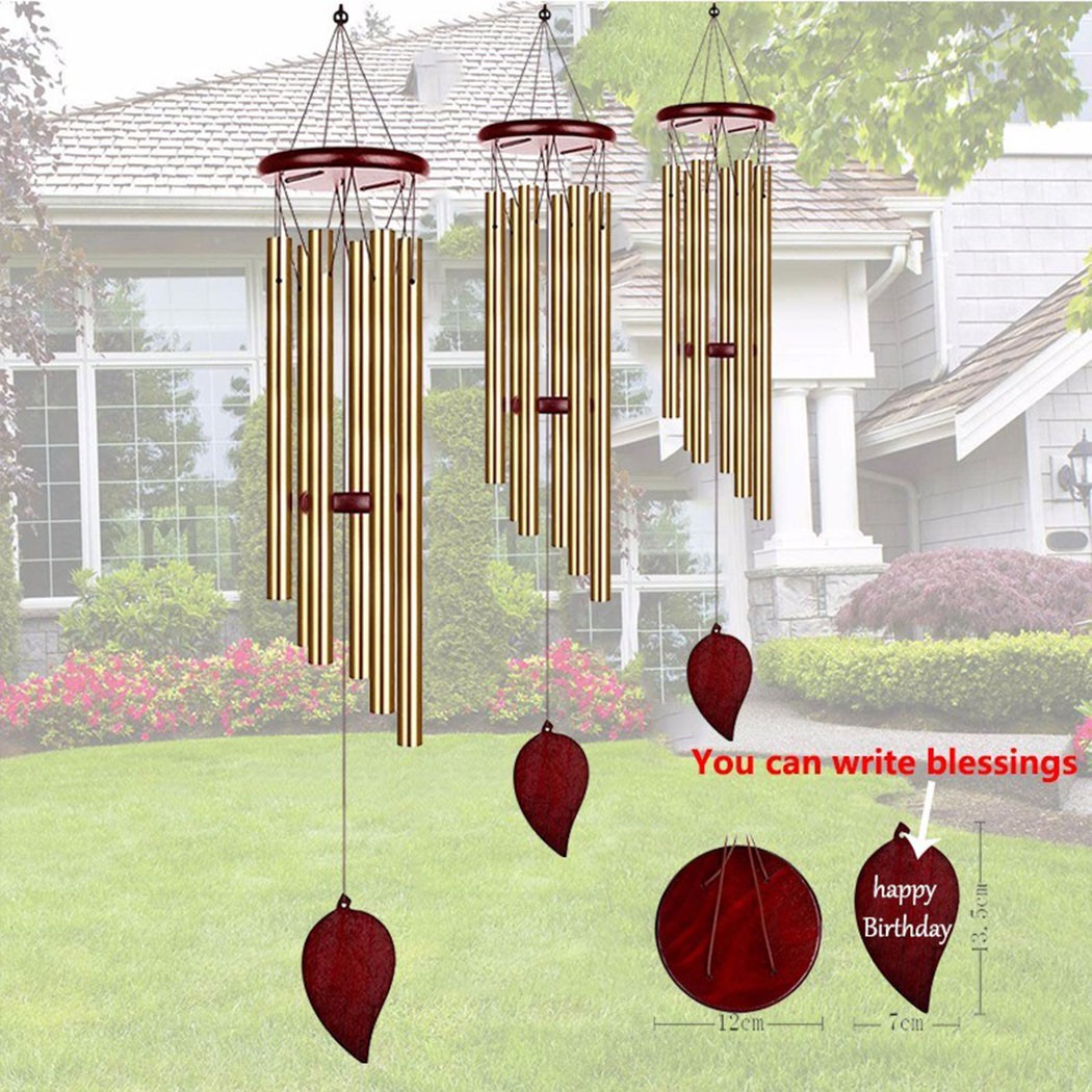 Árbol del dinero, 6 tubos, cam - Wind Chime Tubular reseña y precio
