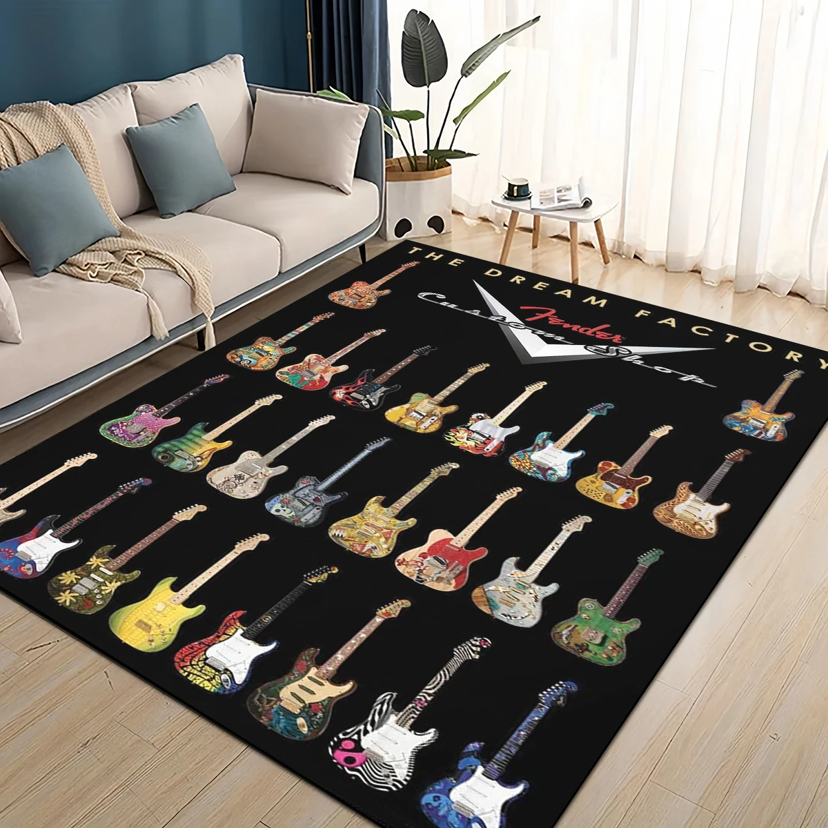 Alfombra Retro 3D con logo de  - Musical Instruments Online reseña y precio