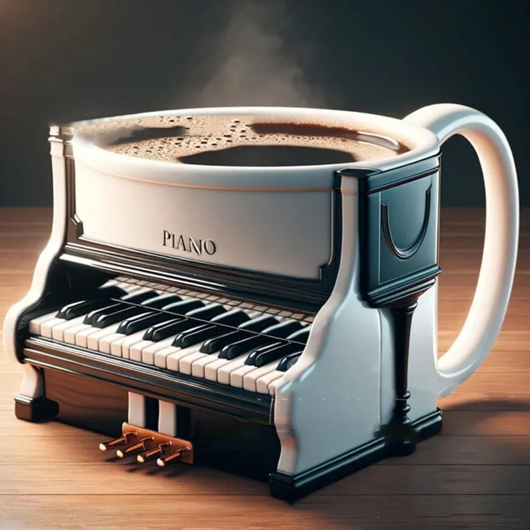 Taza de café con instrumento m - Musical Instrument Like Piano reseña y precio