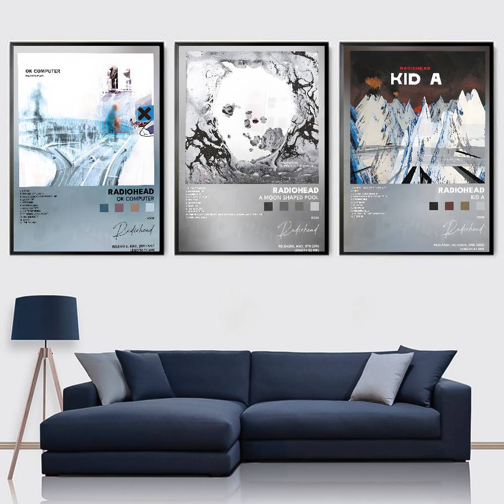 Música Popular banda de Rock r - Musical Instrument Poster reseña y precio