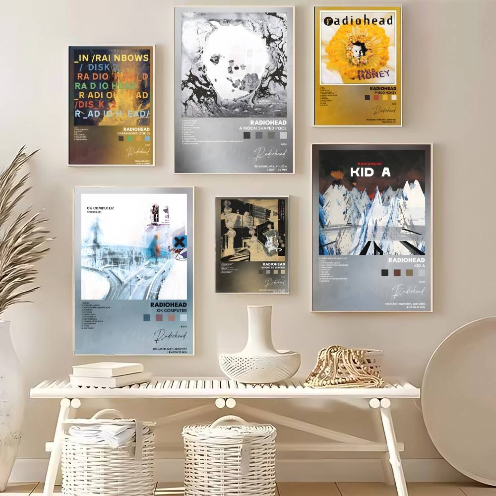 Música Popular banda de Rock r - Musical Instrument Poster reseña y precio