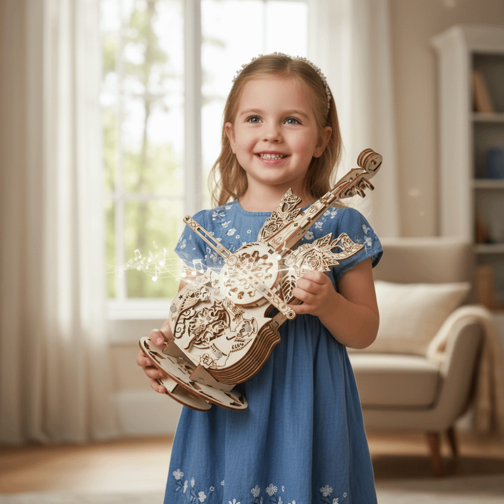 Rompecabezas 3D de Madera para - Musical Instrument Diy For Kids reseña y precio