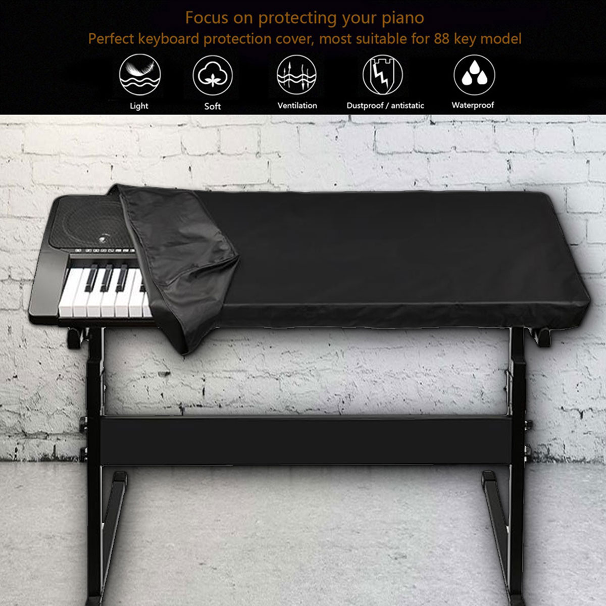 Cubierta de Piano Electrónico  - Musical Instruments Names reseña y precio