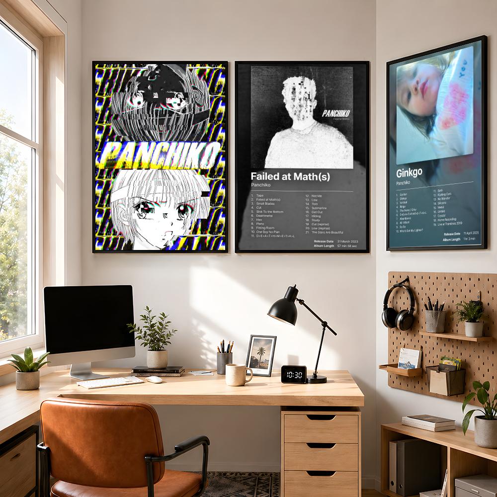 Póster de Band Panchiko Indie  - Musical Instrument Poster reseña y precio