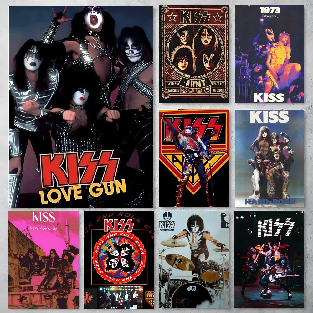 Póster de K-Kiss Kraft Rock Ba - Musical Instrument Poster reseña y precio