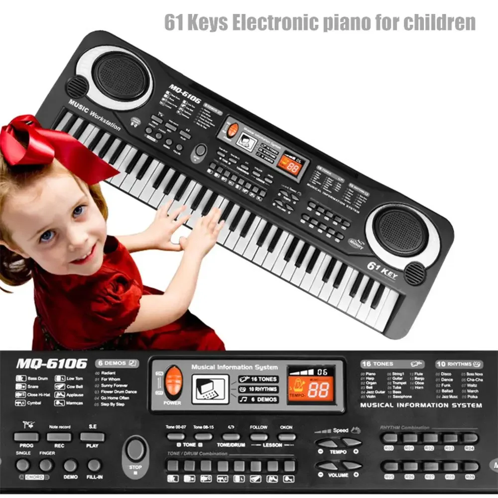 Teclado de Piano Electrónico p - Musical Instruments Names reseña y precio