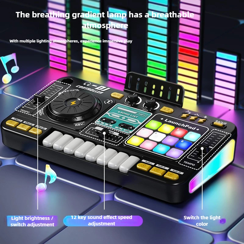 Mezclador de DJ para niños con - Musical Instruments Names reseña y precio