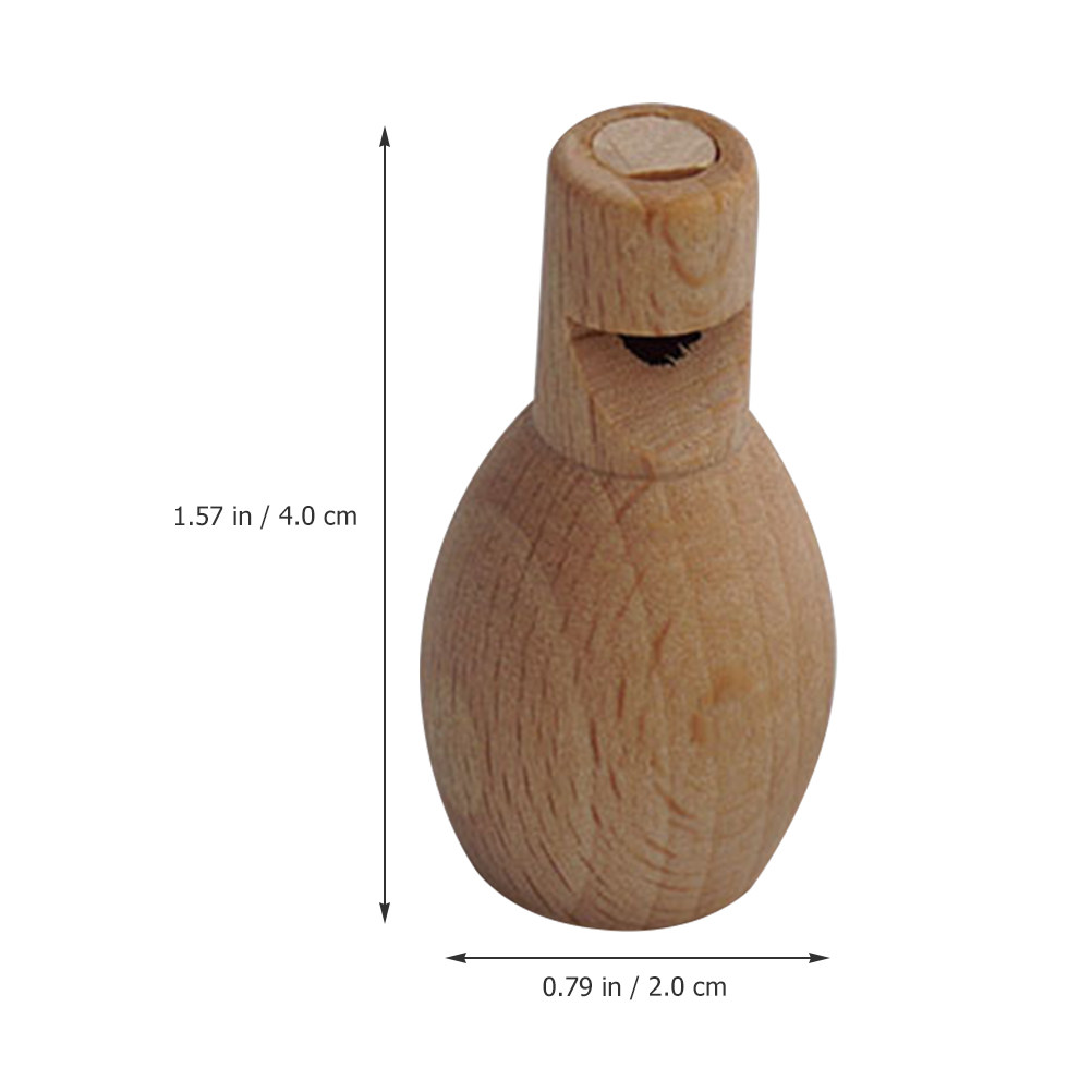 4 piezas de silbatos de madera - Musical Instrument Diy For Kids reseña y precio
