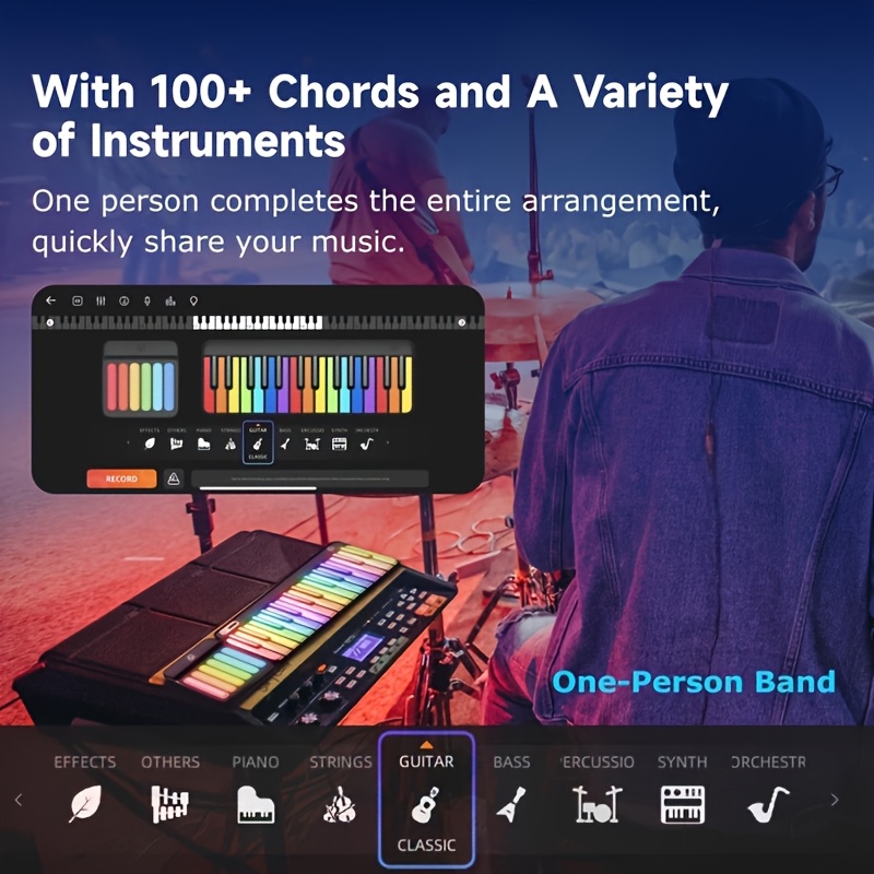 Elegante Piano Digital Intelig - Musical Instruments Names reseña y precio